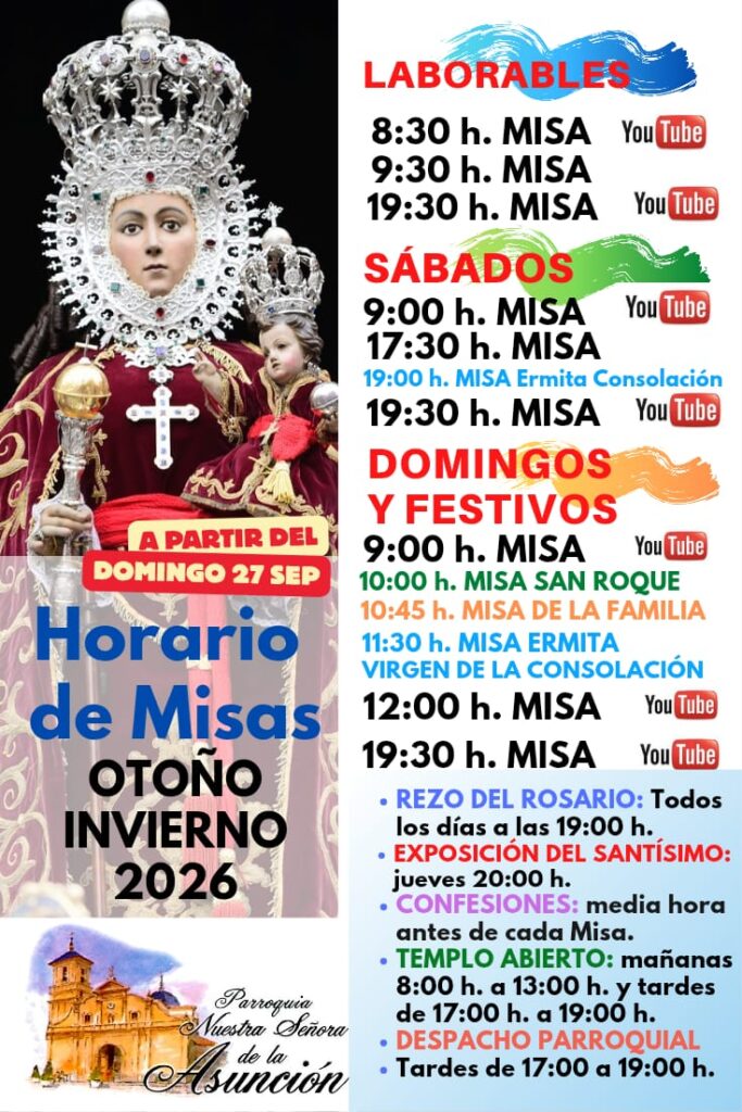Horarios invierno